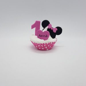 cupMinnie01- Bomboniera a forma di cupcake