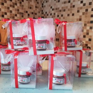 Nut.con.nome - Barattolino di nutella 25gr con etichetta personalizzata